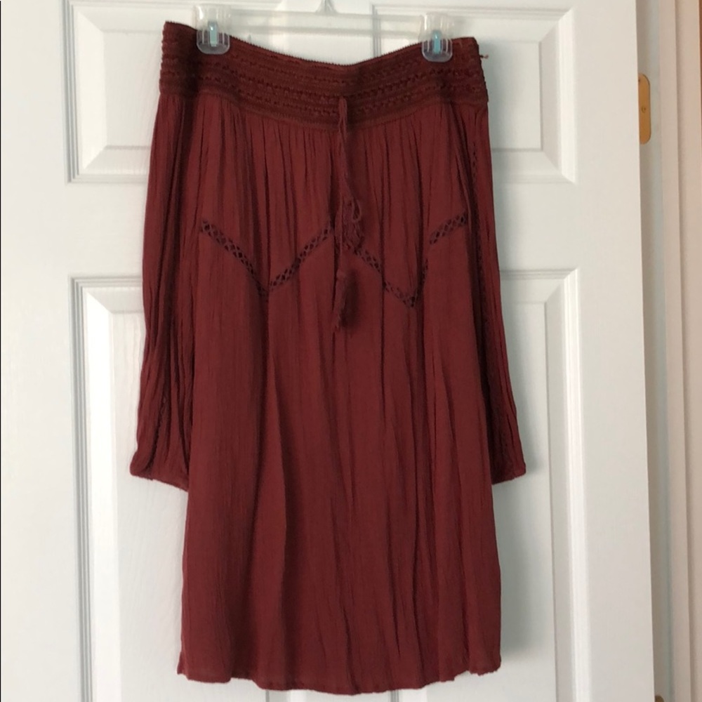 Women’s off the shoulder dress